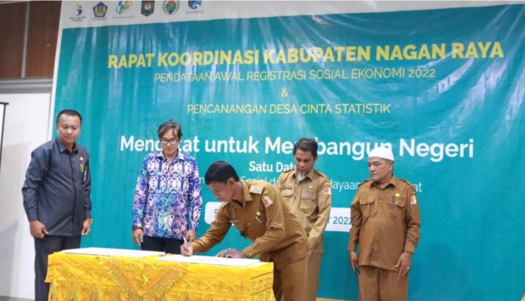 Desa Lhok Beutong, terpilih sebagai salah satu desa cinta statistik tahun 2022